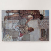 Stille groet (door Lawrence Alma-Tadema) Legpuzzel (Horizontaal)