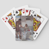 Stille groet (door Lawrence Alma-Tadema) Pokerkaarten (Achterkant)