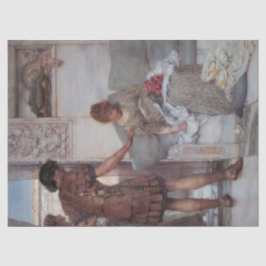 Stille groet (door Lawrence Alma-Tadema) Tissuepapier