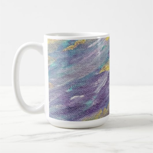 Stille Heerschappij Moderne Kunst Koffiemok (Links)