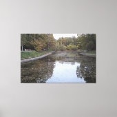 Stille Herfstmeer – Scandinavische Editie Canvas Afdruk (Voorkant)
