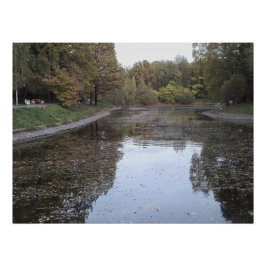Stille Herfstmeer – Scandinavische Editie Perfect Poster