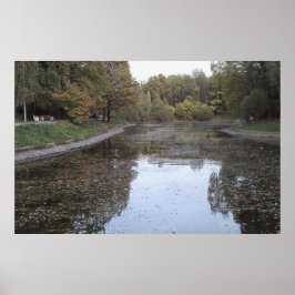 Stille Herfstmeer – Scandinavische Editie Poster