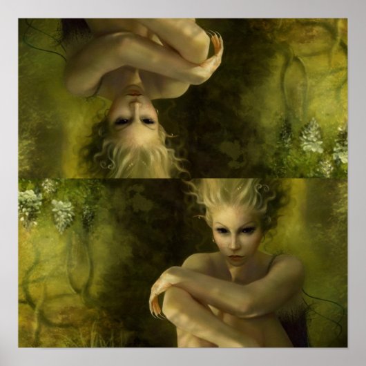 stille heuvel poster (Voorkant)