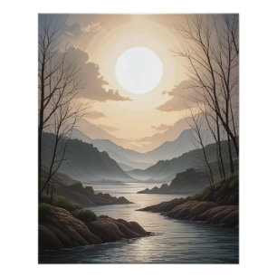 Stille Horizon Perfect Poster