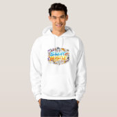 Stille Hustle Graffiti Straatkunst Ontwerp Hoodie (Voorkant volledig)
