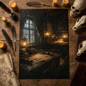 Stille hut - Interieur puzzel van een piratenschip