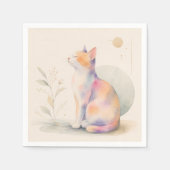 Stille Katze im Mondlicht Servet (Voorkant)