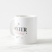 Stille Kerstmug – Rustige Warme Chocolade Beker Koffiemok (Voorkant links)