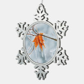 stille keuze tin sneeuwvlok ornament (Rechts)