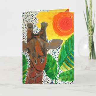 Stille Koning van bushveld Bedankkaart