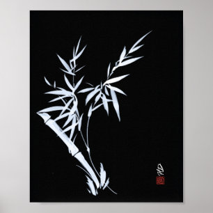 Stille Kracht Bamboe Poster