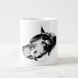 stille kracht blik grote koffiekop