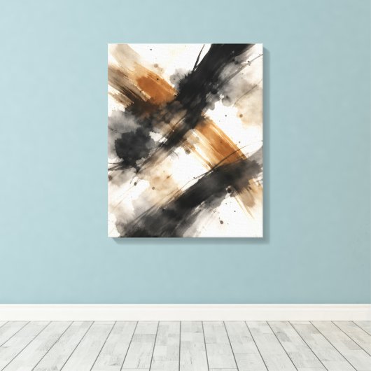 Stille Kracht Canvas Afdruk (Insitu (Houten vloer))