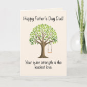 Stille kracht feestdagen kaart (Voorkant)