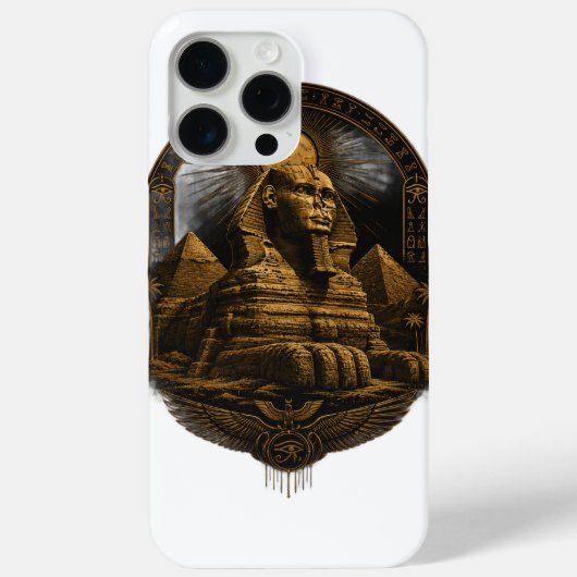 Stille Kracht | Great Sphinx Egypte Design Case-Mate iPhone Case (Achterkant)