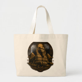 Stille Kracht | Great Sphinx Egypte Design Grote Tote Bag