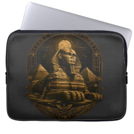 Stille Kracht | Great Sphinx Egypte Design Laptop Sleeve