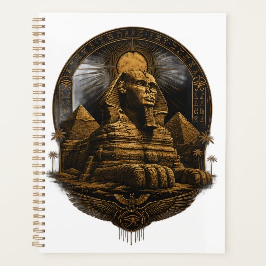 Stille Kracht | Great Sphinx Egypte Design Planner (Voorkant)