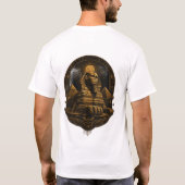Stille Kracht | Great Sphinx Egypte Design T-shirt (Achterkant)
