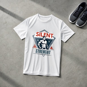 Stille Kracht Gym T-Shirt voor Mannen Alpha