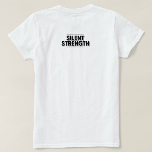 Stille Kracht T-shirt (Design achterkant)