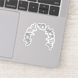 Stille Kracht Tijdperk – WAARDIG TOT WAARDIG Stick Sticker