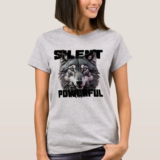 Stille krachtige t-shirt (Voorkant)