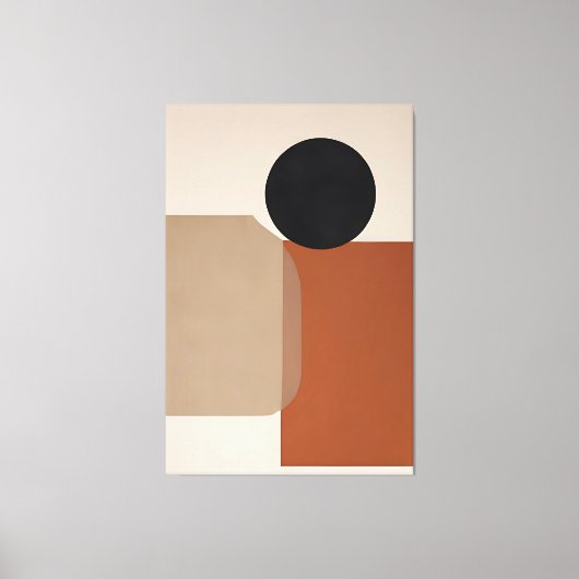 stille kruising canvas afdruk (Voorkant)