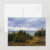 Stille kust van Vormsi Briefkaart (Voorkant / Achterkant)