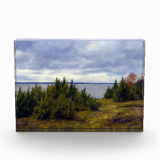 Stille kust van Vormsi Fotoblokken