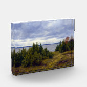 Stille kust van Vormsi Fotoblokken (Links)