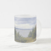 Stille kust van Vormsi Matglas Koffiemok (Voorkant rechts)