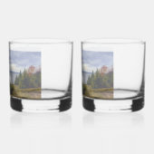 Stille kust van Vormsi Whisky Glas (Links)