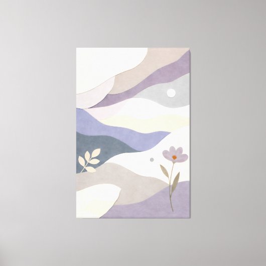Stille Lagen Canvas Afdruk (Voorkant)