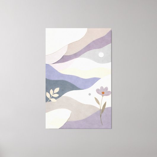 Stille Lagen Canvas Afdruk (Voorkant)
