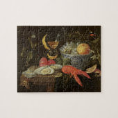 stille levenscyclus met fruit en schelpdieren, 165 legpuzzel (Horizontaal)
