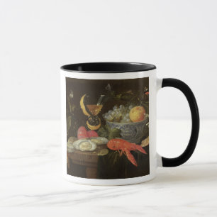 stille levenscyclus met fruit en schelpdieren, 165 mok