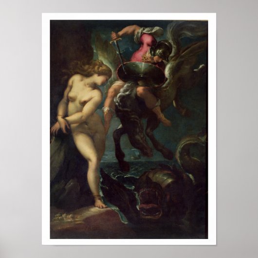 stille levenscyclus van vis, c.1670-80 (olie op do poster (Voorkant)