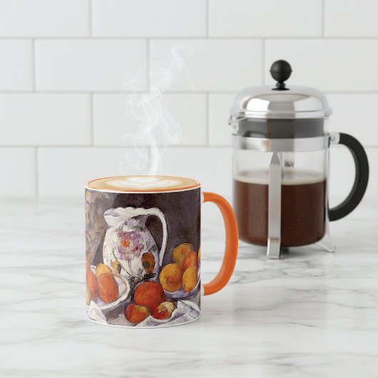 stille levensfruit Pitcher Cezanne Mok