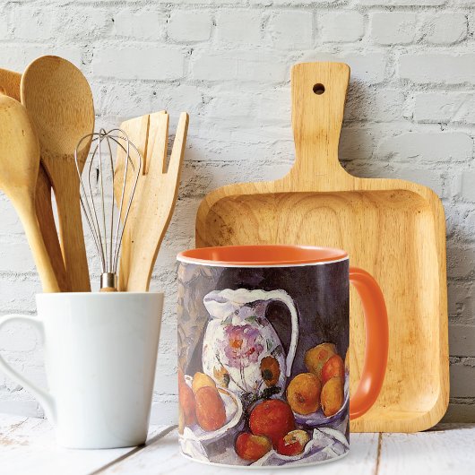 stille levensfruit Pitcher Cezanne Mok