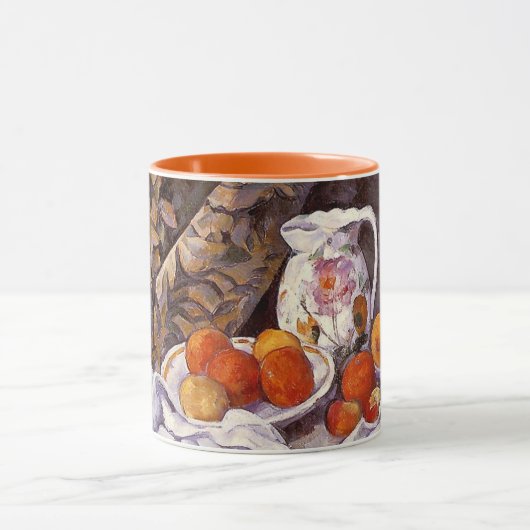 stille levensfruit Pitcher Cezanne Mok (Midden)