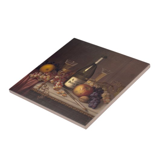  stille-levensschilderstapel tegeltje (Zijkant)