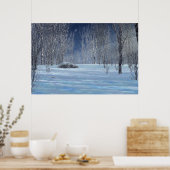 Stille Licht Afdruk Poster (Keuken)