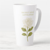 stille liefde latte mok (Rechterhoek)