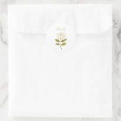stille liefde ronde sticker (Tas)