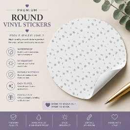 Stille Luxe Bloem Rond Vloerkleed Ronde Sticker