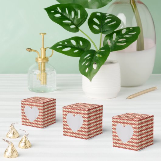Stille Luxe Ontwerper Patroon Tote Tas Bedankdoosjes (Meervoudige)