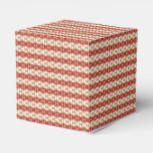 Stille Luxe Ontwerper Patroon Tote Tas Bedankdoosjes (Achterkant)