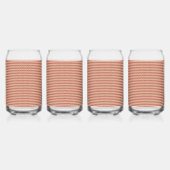 Stille Luxe Ontwerper Patroon Tote Tas Blikvorm Glas (Achterkant)